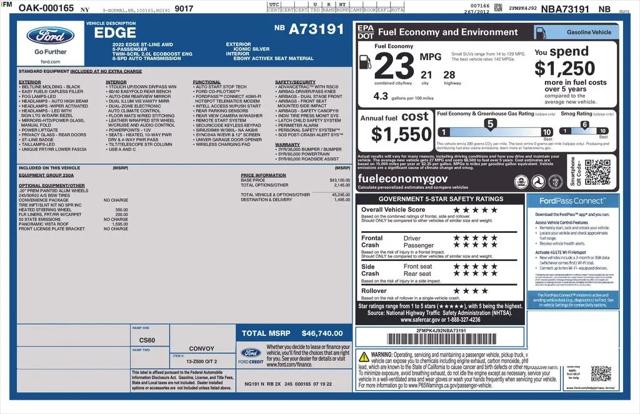 2022 Ford Edge ST-Line