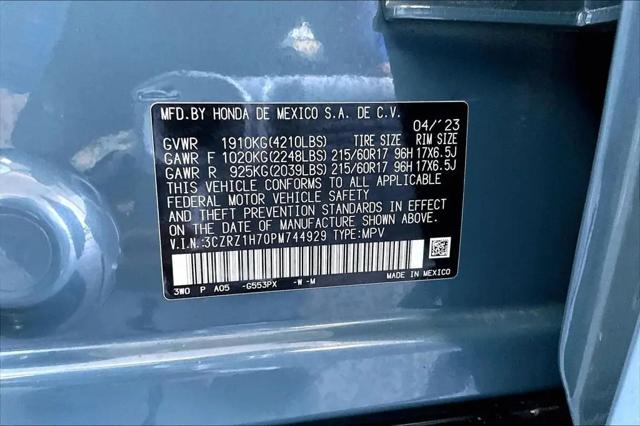 2023 Honda HR-V 2WD EX-L