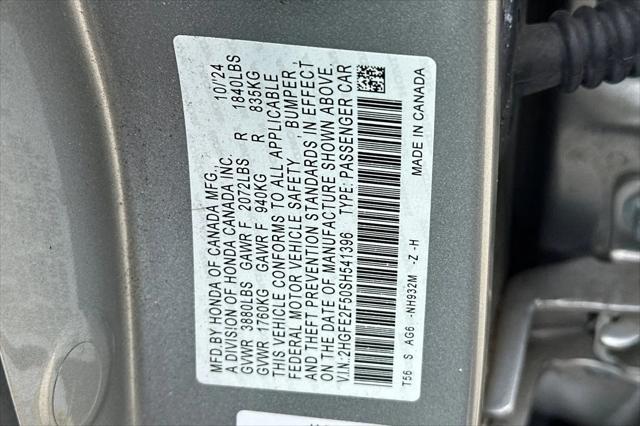 2025 Honda Civic Sport