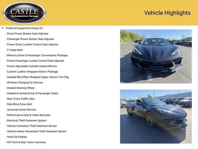 2023 Chevrolet Corvette Stingray RWD Convertible 3LT