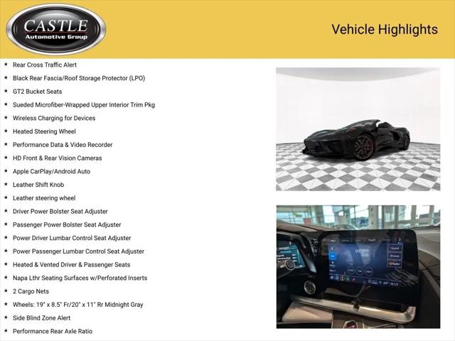 2023 Chevrolet Corvette Stingray RWD Convertible 3LT