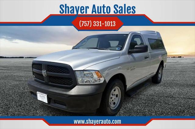 2018 Ram 1500 Tradesman Regular Cab 4x2 8' Box for sale in Cape charles, VA