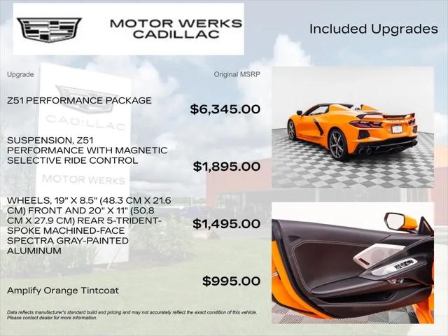 2023 Chevrolet Corvette Stingray RWD Convertible 3LT