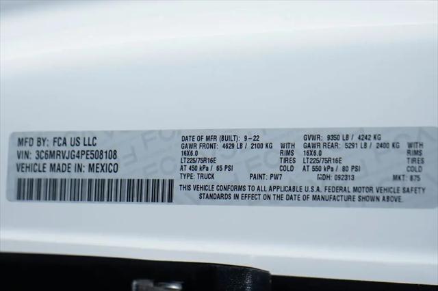 2023 Ram ProMaster Cargo Van High Roof 159" WB EXT