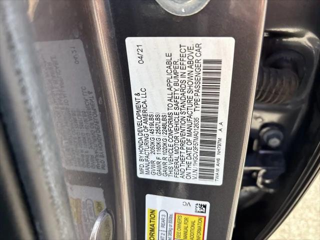 2021 Honda Accord Hybrid EX-L
