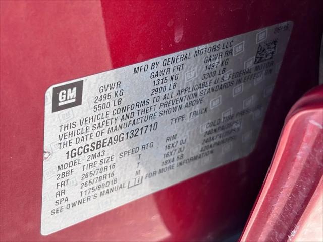 2016 Chevrolet Colorado WT