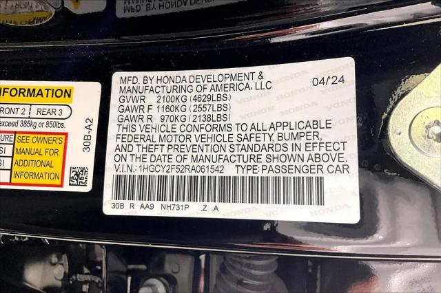 2024 Honda Accord Hybrid Sport