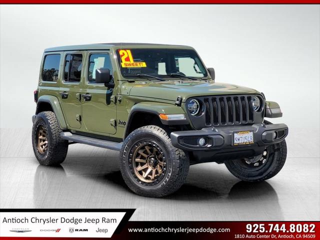 2021 Jeep Wrangler Sahara Altitude 4x4 for sale in Antioch, CA