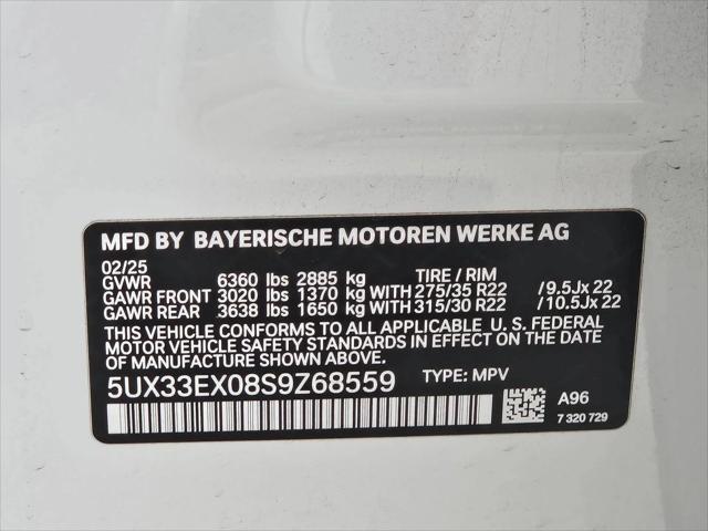2025 BMW X6 xDrive40i