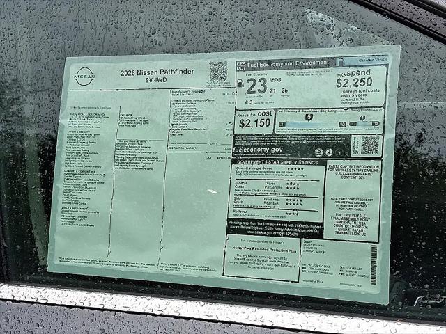 2026 Nissan Pathfinder SV