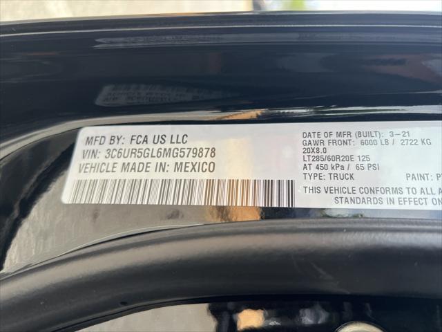 2021 Jeep Ram 2500 Limited Longhorn Crew Cab 4x4 6'4" Box