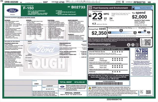 2024 Ford F-150 LARIAT