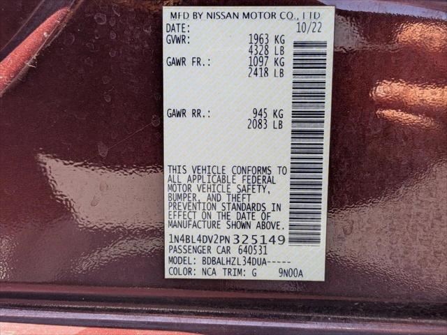 2023 Nissan Altima SV FWD