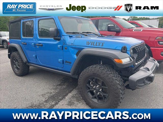 2024 Jeep Wrangler 4-Door Willys 4x4 2024 Jeep Wrangler 4-Door Willys 4x4