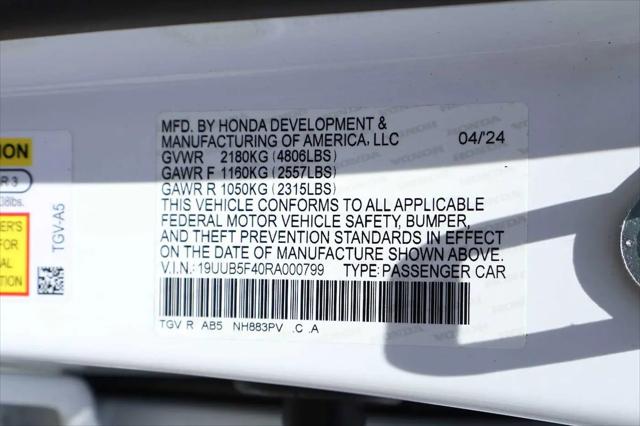 2024 Acura TLX Technology Package