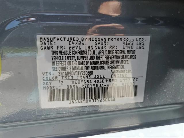 2026 Nissan Sentra SR