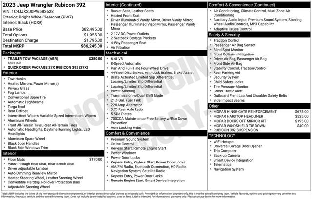 2023 Jeep Wrangler 4-Door Rubicon 392 4x4