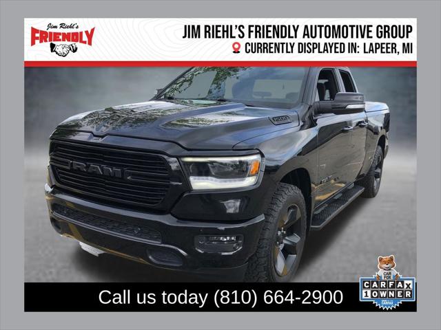 2019 Ram 1500 Big Horn/Lone Star Quad Cab 4x4 6'4" Box for sale in Lapeer, MI