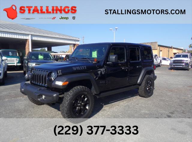 2023 Jeep Wrangler 4-Door Willys 4x4 for sale in Cairo, GA