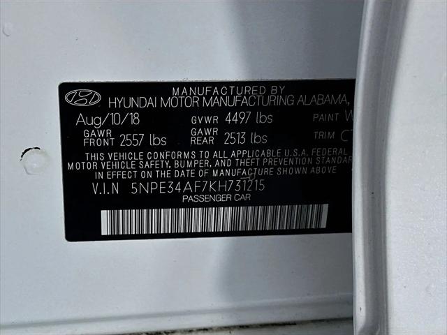 2019 Hyundai Sonata SEL