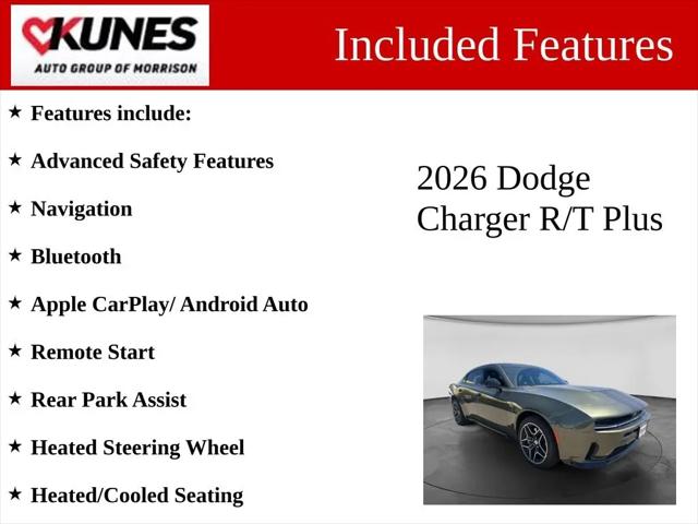 2026 Dodge Charger R/T Plus 4-Door AWD