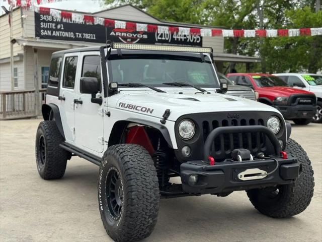 2017 Jeep Wrangler Unlimited Rubicon Hard Rock 4x4 for sale in San Antonio, TX