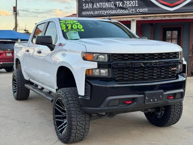2021 Chevrolet Silverado 1500 4WD Crew Cab Short Bed Custom Trail Boss for sale in San Antonio, TX