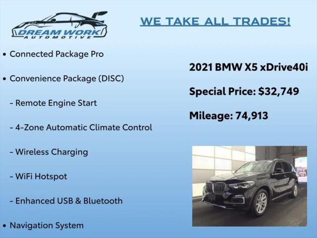 2021 BMW X5 xDrive40i