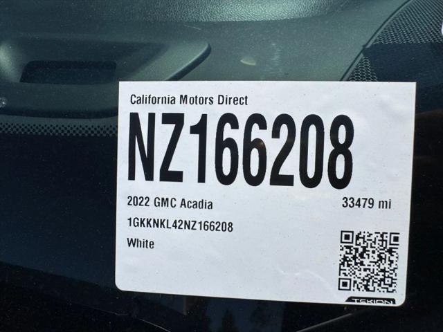 2022 GMC Acadia FWD SLE