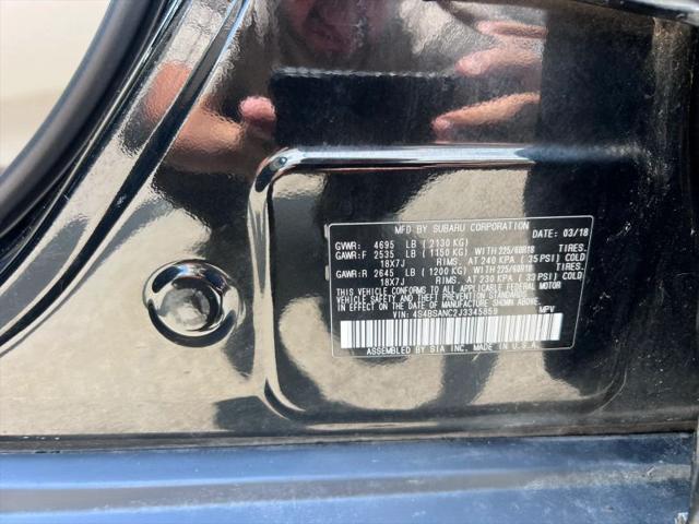 2018 Subaru Outback 2.5i Limited