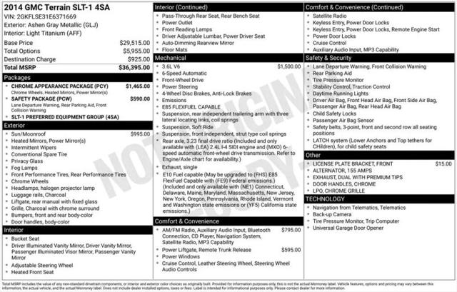2014 GMC Terrain SLT-1