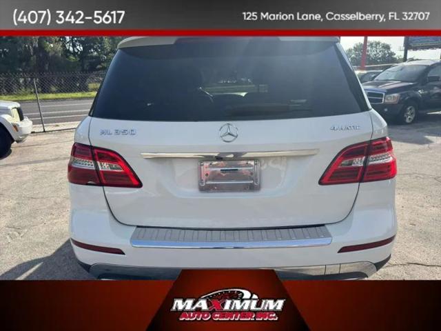 2012 Mercedes-Benz ML 350 4MATIC