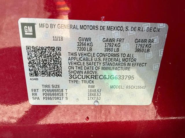 2018 Chevrolet Silverado 1500 2LT