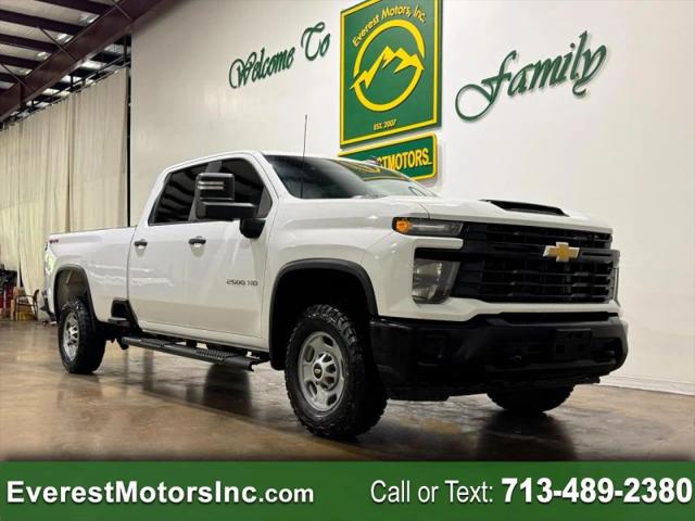 2024 Chevrolet Silverado 2500HD 4WD Crew Cab Long Bed Work Truck for sale in Houston, TX
