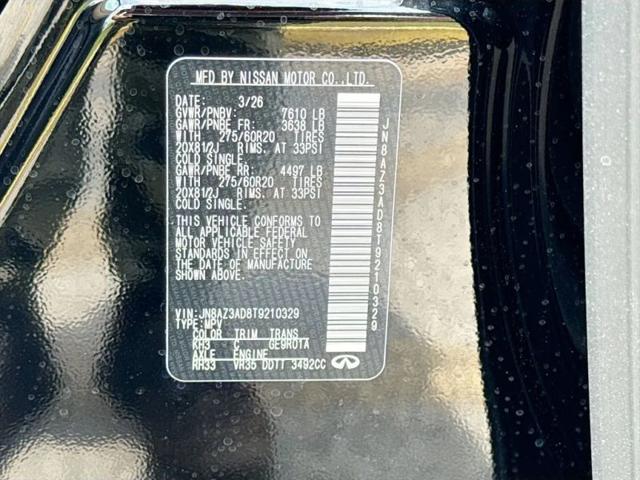 2026 INFINITI QX80 PURE