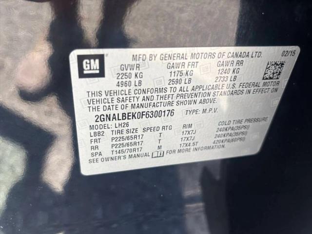 2015 Chevrolet Equinox 1LT
