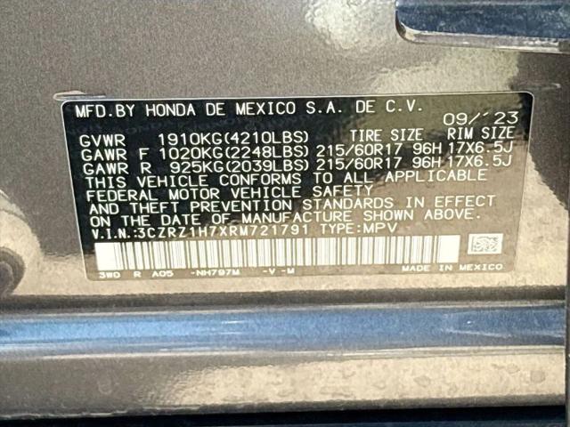 2024 Honda HR-V 2WD EX-L