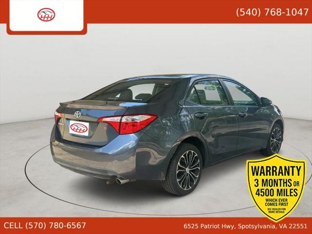 2015 Toyota Corolla S Plus