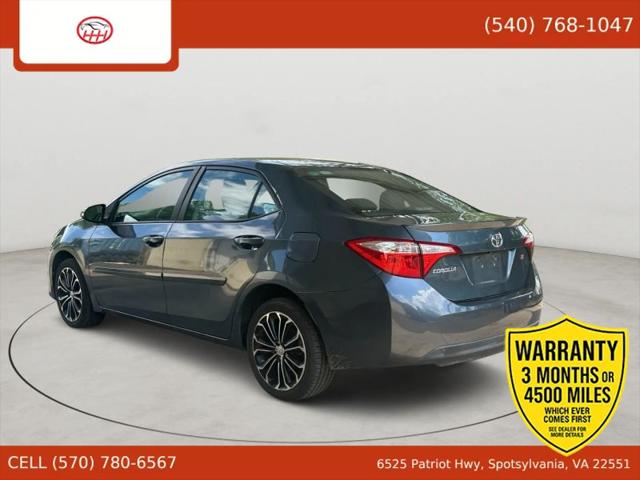 2015 Toyota Corolla S Plus