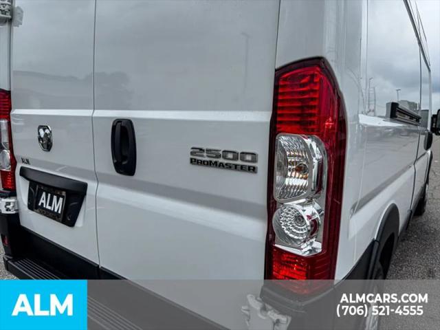 2025 Ram ProMaster 2500 Cargo Van Tradesman High Roof 159" WB w/Pass Seat
