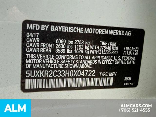2017 BMW X5 sDrive35i