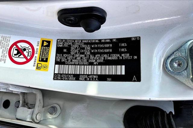 2015 Toyota Highlander LE Plus V6
