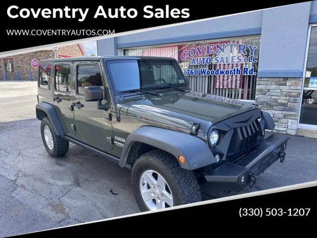 2015 Jeep Wrangler Unlimited Sport for sale in New Springfield, OH