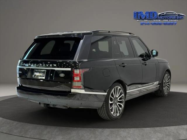 2016 Land Rover Range Rover 5.0L V8 Supercharged