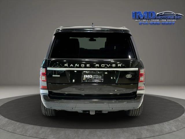 2016 Land Rover Range Rover 5.0L V8 Supercharged