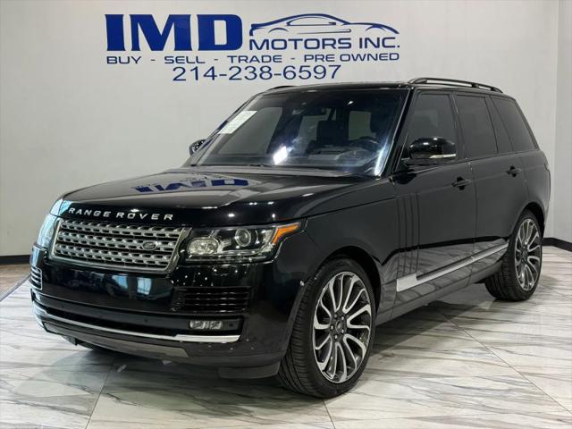 2016 Land Rover Range Rover 5.0L V8 Supercharged for sale in Dallas, TX