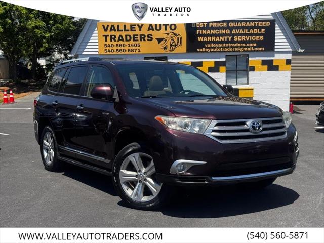 2013 Toyota Highlander Limited V6 for sale in Harrisonburg, VA