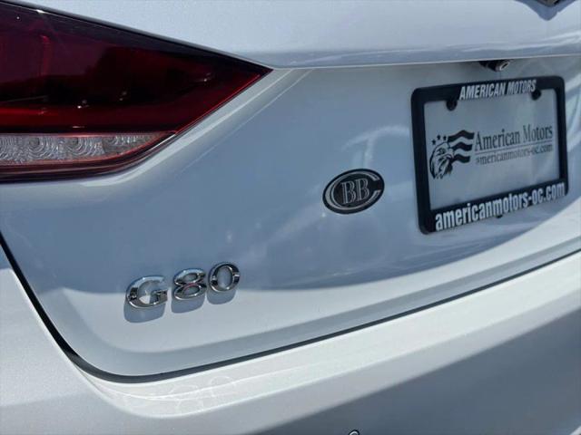 2018 Genesis G80 3.8