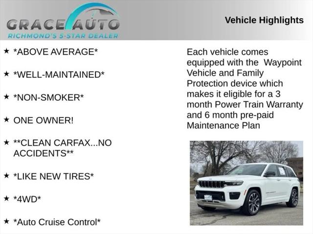 2022 Jeep Grand Cherokee Overland 4x4