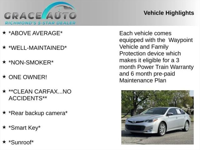 2013 Toyota Avalon Limited